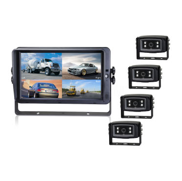10.1 Inch HD Quad-view Monitoring System