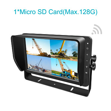 10.1-inch HD Vehicle Wireless Monitoring System