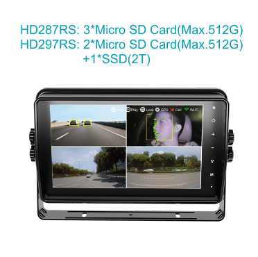 10.1 inch Intelligent Vehicle Recording Monitor
