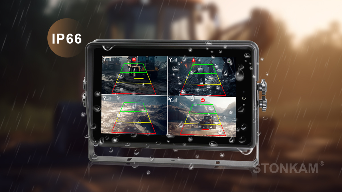 waterproof vehicle monitor