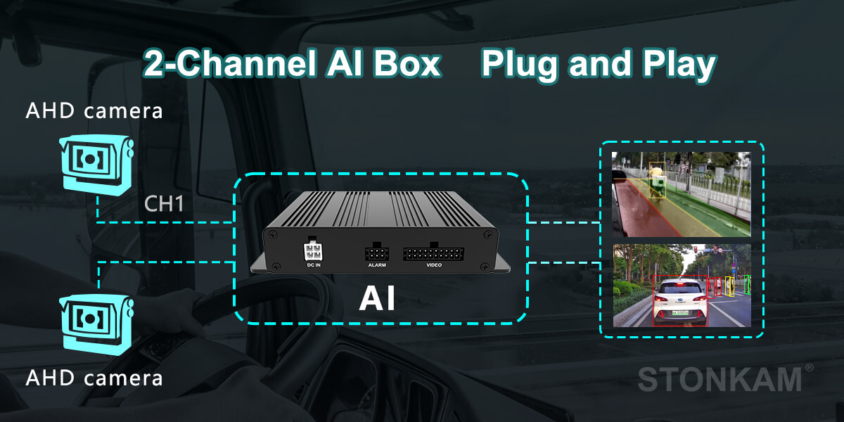 2 Channels AI Box