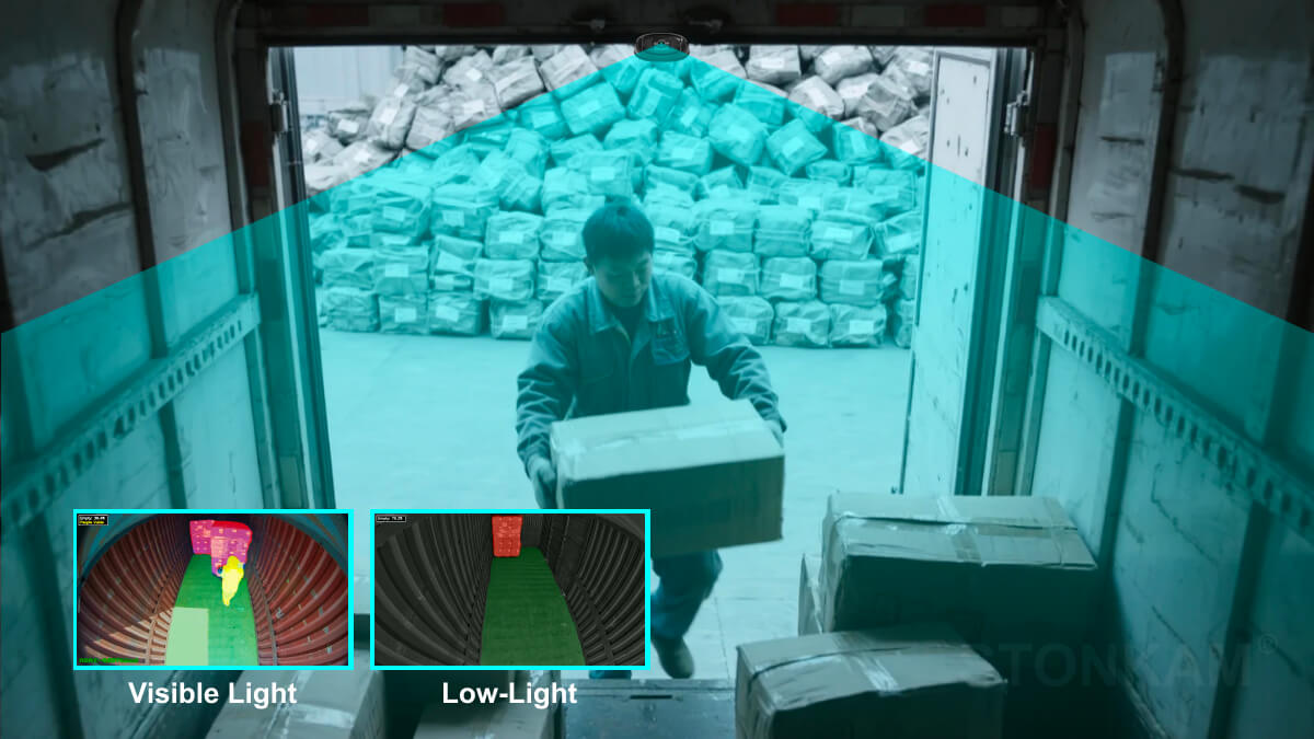 Cargo surveillance camera