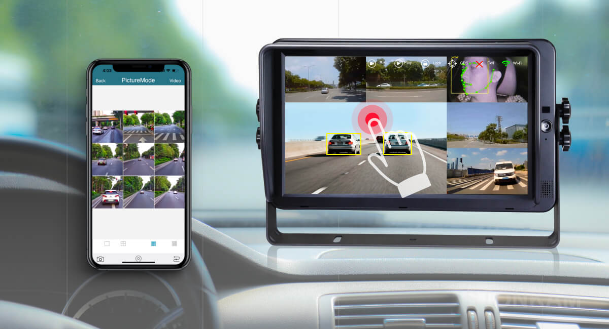 Intelligent 6-Channel AI MDVR Camera System