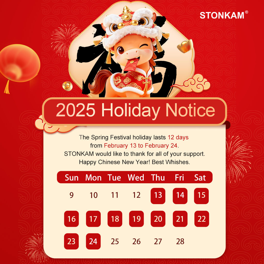 STONKAM Spring Festival Holiday Schedule for 2026