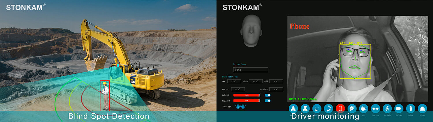 Blind Spot Detection | Driver monitoring